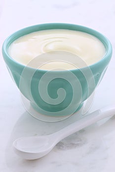 Vintage plain yogurt