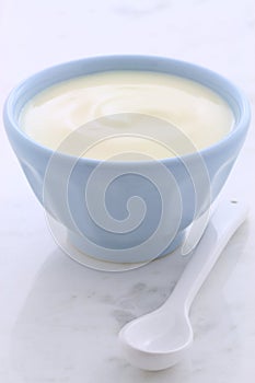 Vintage plain yogurt