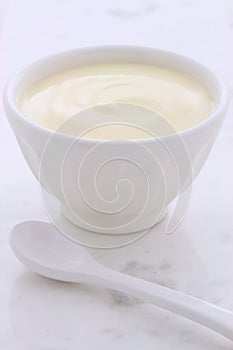 Vintage plain yogurt