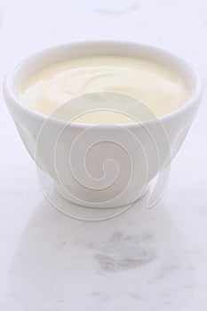 Vintage plain yogurt