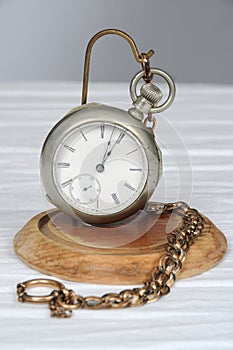 Vintage pocketwatch on stand