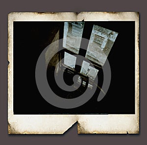 Vintage Polaroid frame