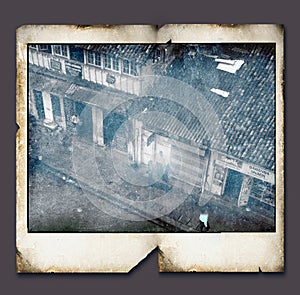 Vintage Polaroid frame