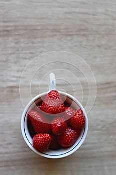 Strawberries in a Cup