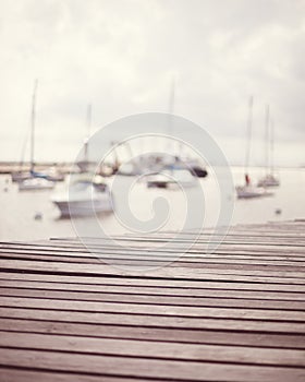 Vintage port boardwalk