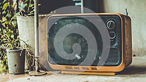 Vintage Portable Television Old Collection