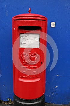 Vintage post-box in Derry