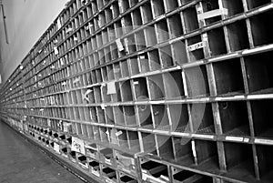 Vintage Post Office Boxes