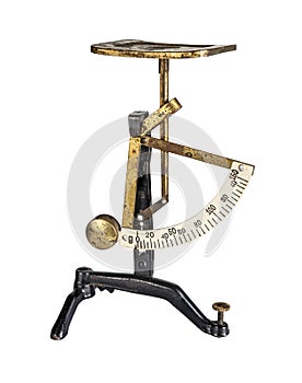 Vintage postal scales