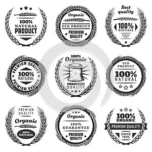 Vintage Premium Cereal Products Labels Set