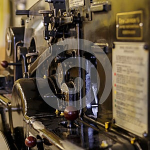 Vintage press machine