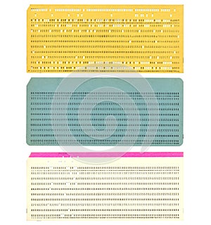 Vintage Punched Card