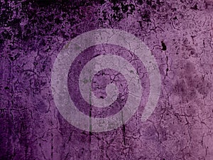 Vintage Purple grunge texture wall of interior decoration Old era decorative pattern background gives a vintage feel.