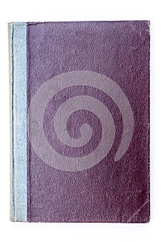 Vintage Purple Leather Textured Book Cover