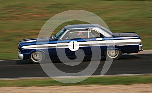 Vintage racing car photo