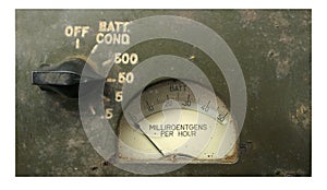 Vintage Radiation Meter