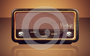 Vintage radio