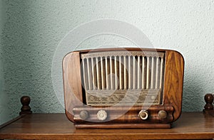 Vintage radio photo