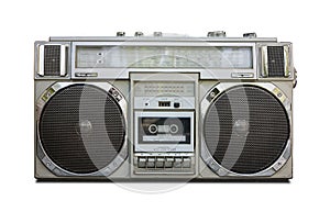 Vintage Radio Cassette Recorder Boombox