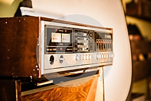 Vintage radio and sound equipment
