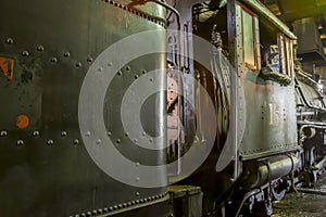 Vintage railroad cars