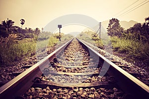 Vintage railroad photo