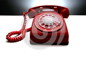 Vintage Red Phone 2