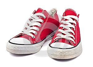 Vintage red shoes