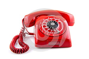 Vintage Red Telephone