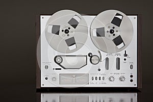 Vintage Reel-to-Reel stereo tape deck recorder