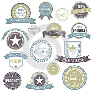 Vintage Retro Badge.Elements Premium Quality Label Frame.Badges and Icons set.