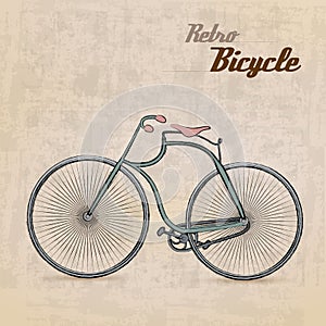 Vintage Retro Bicycle