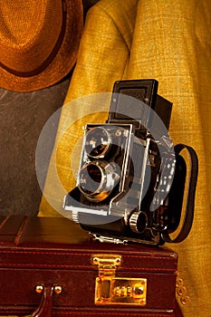 Vintage retro camera