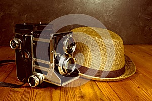 Vintage retro camera