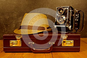 Vintage retro camera