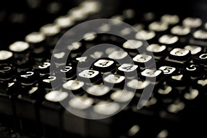 Vintage Retro Old Calculator