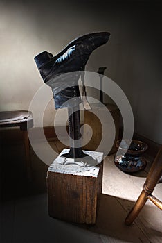 Vintage Retro Shoe, Cobbler Shop