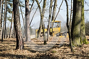 Vintage road roller