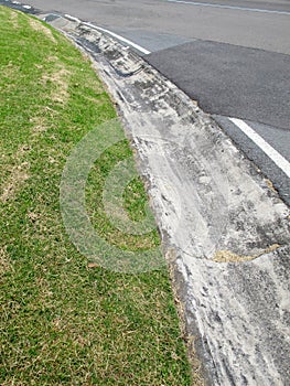 Vintage Road Side Gutter