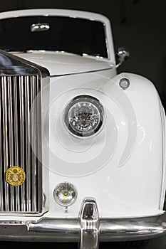 Vintage Rolls Royce car