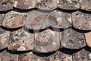 Vintage roof tiling