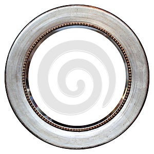 Vintage Round Metallized Frame