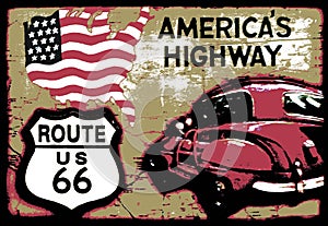 Vintage Route 66