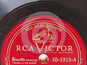 Vintage 78rpm record