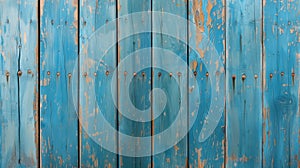 vintage of rustic blue wooden for background texture.