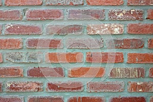 Rustic old brick wall texture