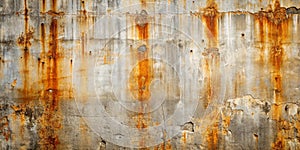 Vintage Rusty Concrete Wall Texture with Abstract Pattern for Background