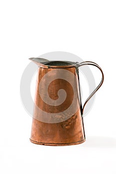 Vintage Rusty Old Fashioned Water Copper Pitcher