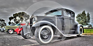 Vintage 1920s American car