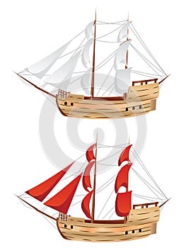 Vintage Sailing Ship